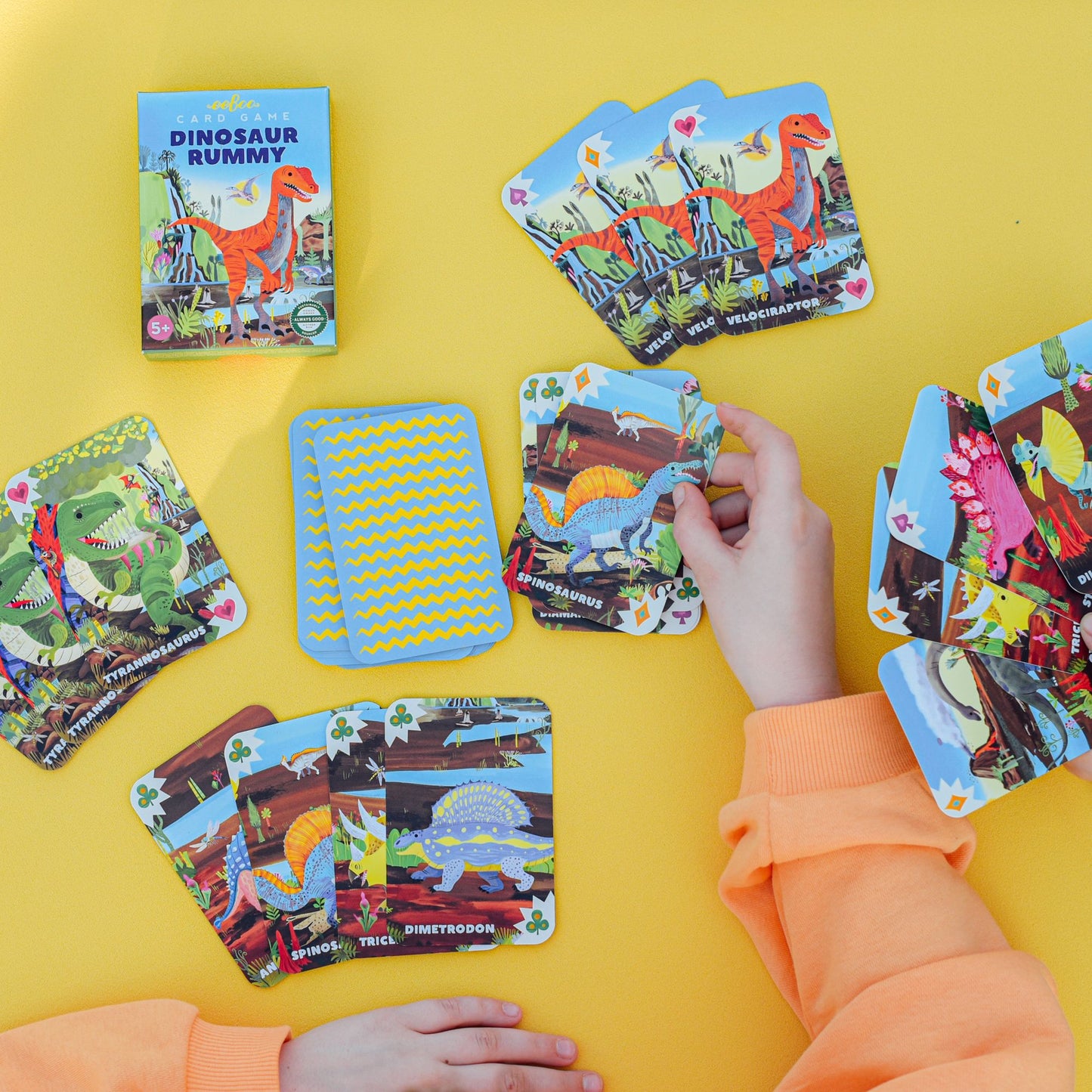 Dinosuar Rummy Playing Cards