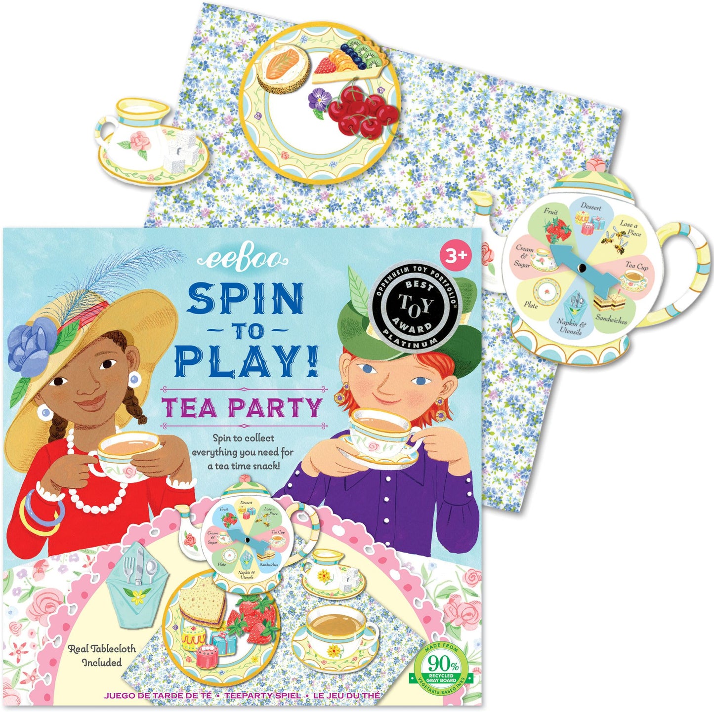 Tea Party Spinner Game