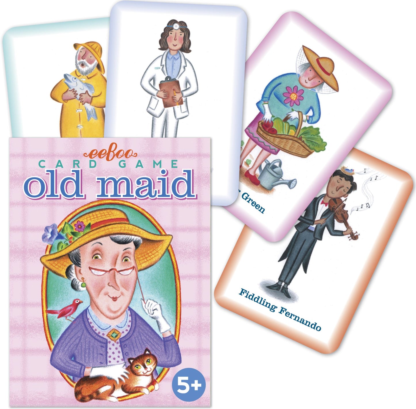 Old Maid Playing Cards