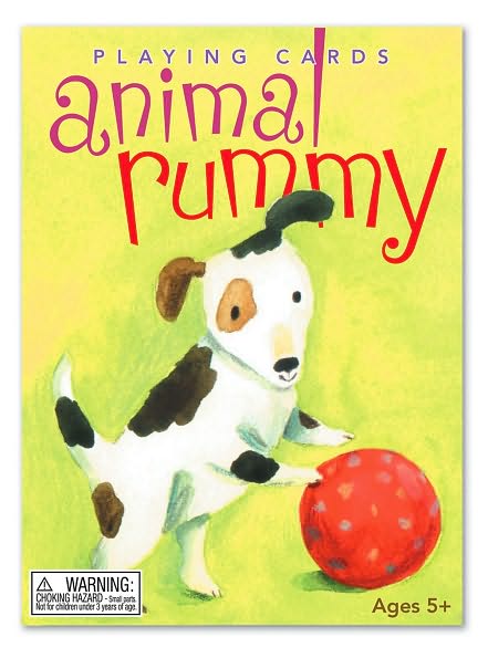 Animal Rummy Playing Cards
