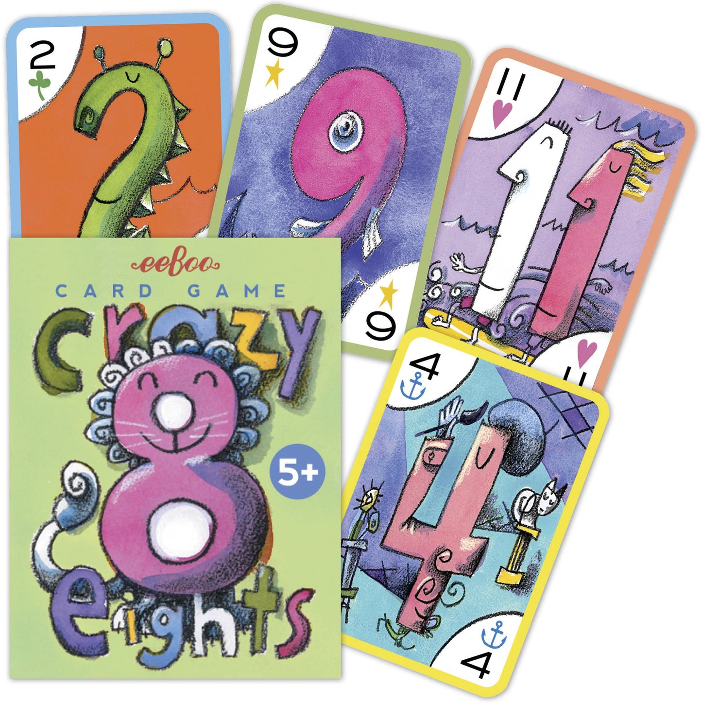 Crazy Eight's Playing Cards
