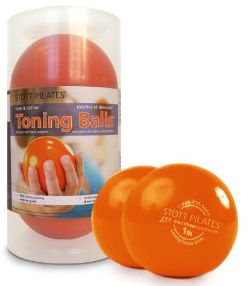 Toning Ball 2 Pack - 1lb Orange