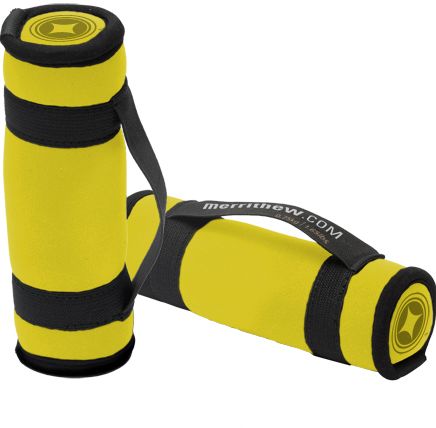 Soft Dumbbells Pair 3.3LBS (1.65Lbs/Each) - Lemon
