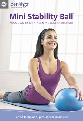 ZEN-GA: Mini Stability Ball - Focus on Breathing & Muscular Release