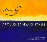 Mozart: Apollo Et Hyacinthus