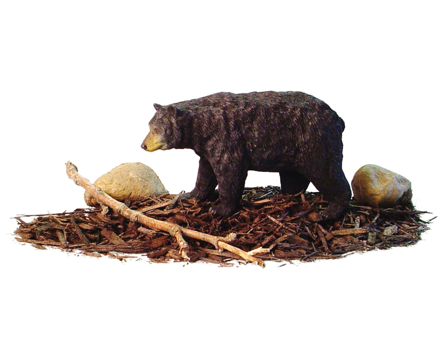Hunter Dan Black Bandit Black Bear Figure