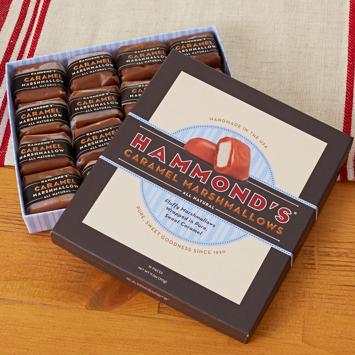 Hammond's Caramel Marshmallow 16 Piece Gift Box