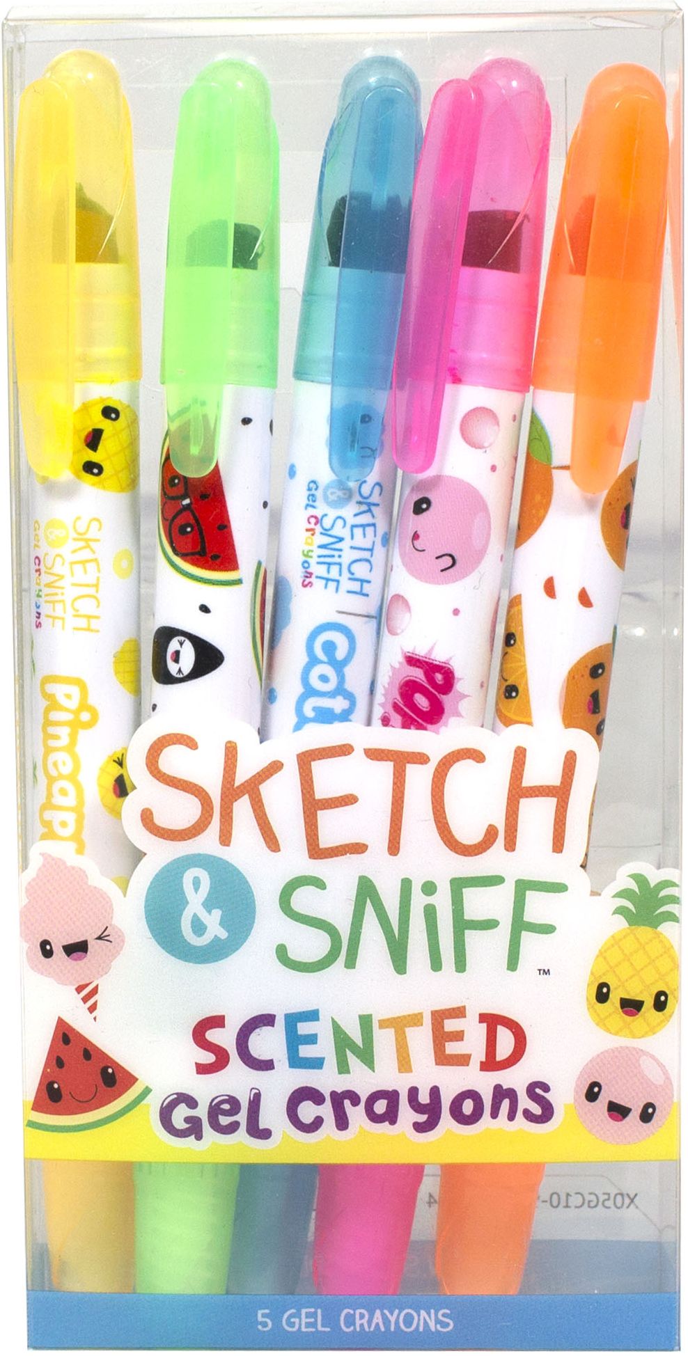 Sketch and Sniff Gel Crayon Sets