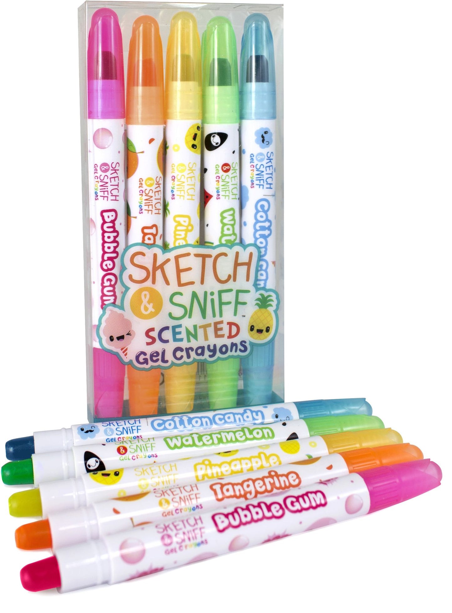 Sketch and Sniff Gel Crayon Sets