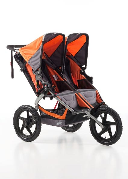 BOB Sport Utility Duallie Stroller (Orange) - 2011