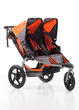 BOB Revolution SE Duallie Stroller (Orange) - 2011