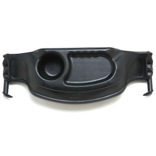 BOB Trailers, Inc. Single Snack Tray, Black