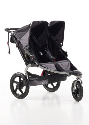 BOB Revolution SE Duallie Stroller (Black) - 2011