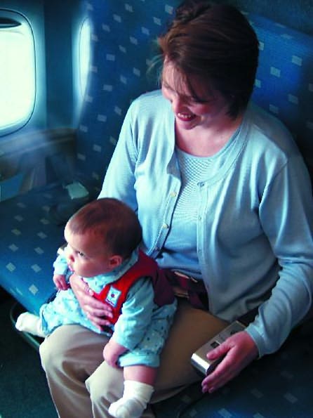 Baby B''Air Flight Vest (Red) - Infant