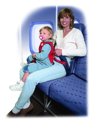 Baby B''Air Flight Vest (Red) - Toddler