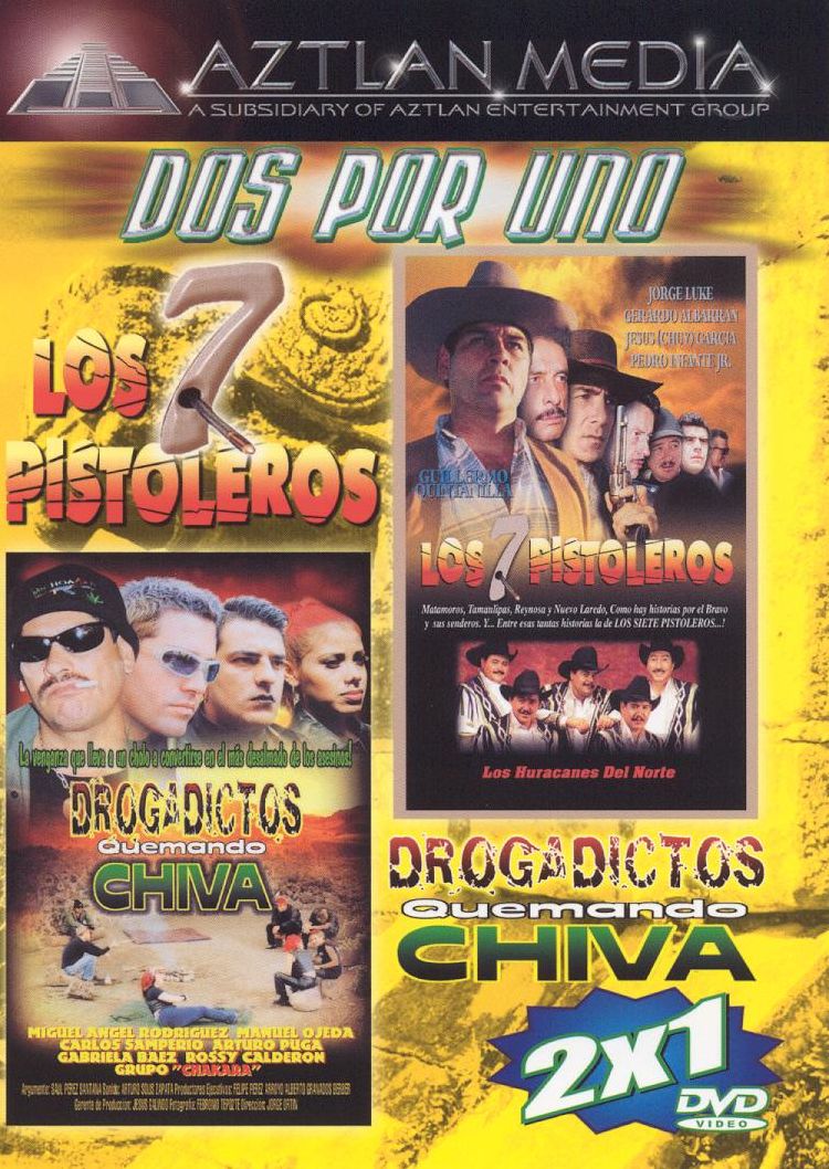 7 Pistoleros/Drogadictos Quemando Chiva