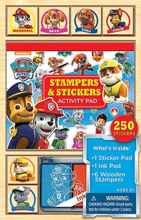Paw Patrol Stamper & Stickers Activity Pad