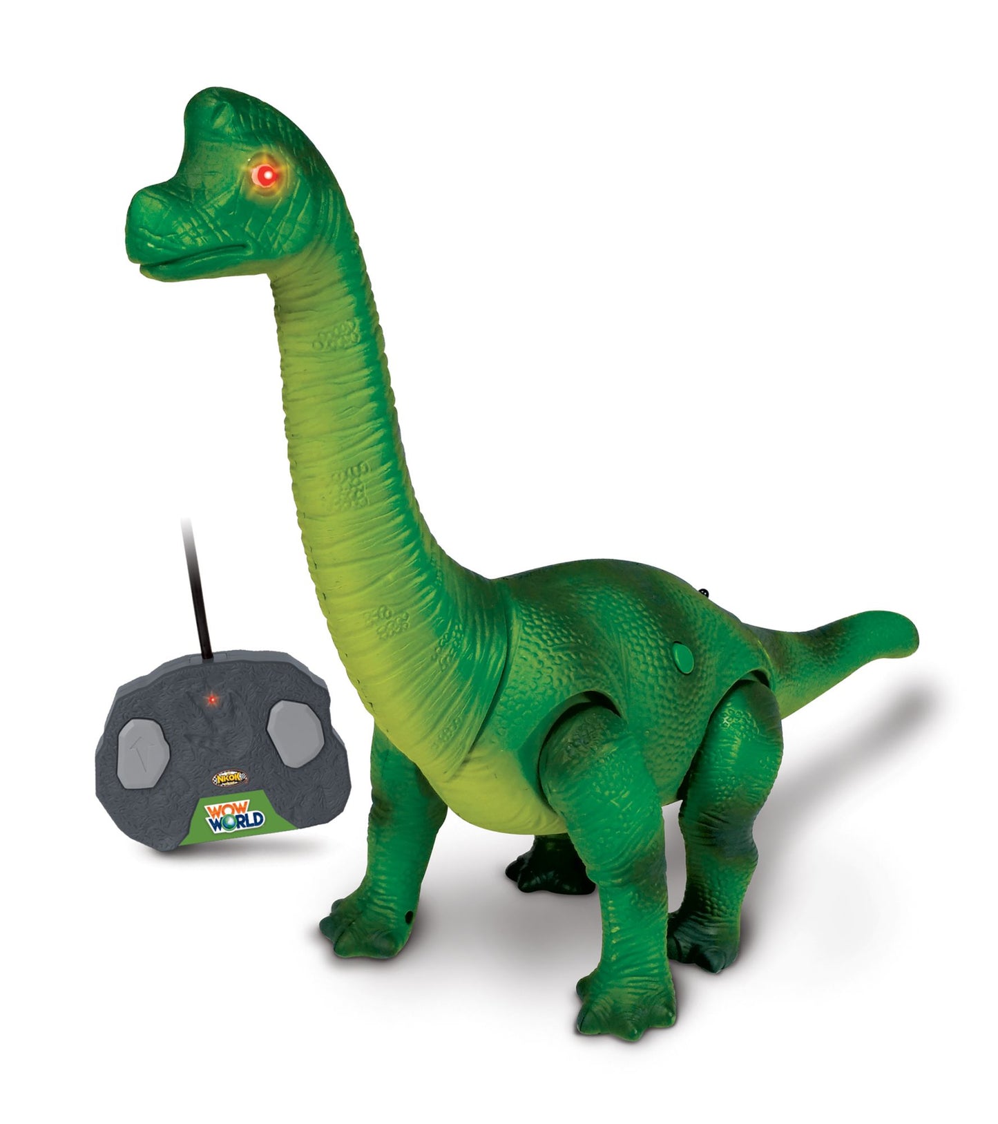 NKOK Wow World Brachiosaurus Dinosaur Remote Control Toy (RC)