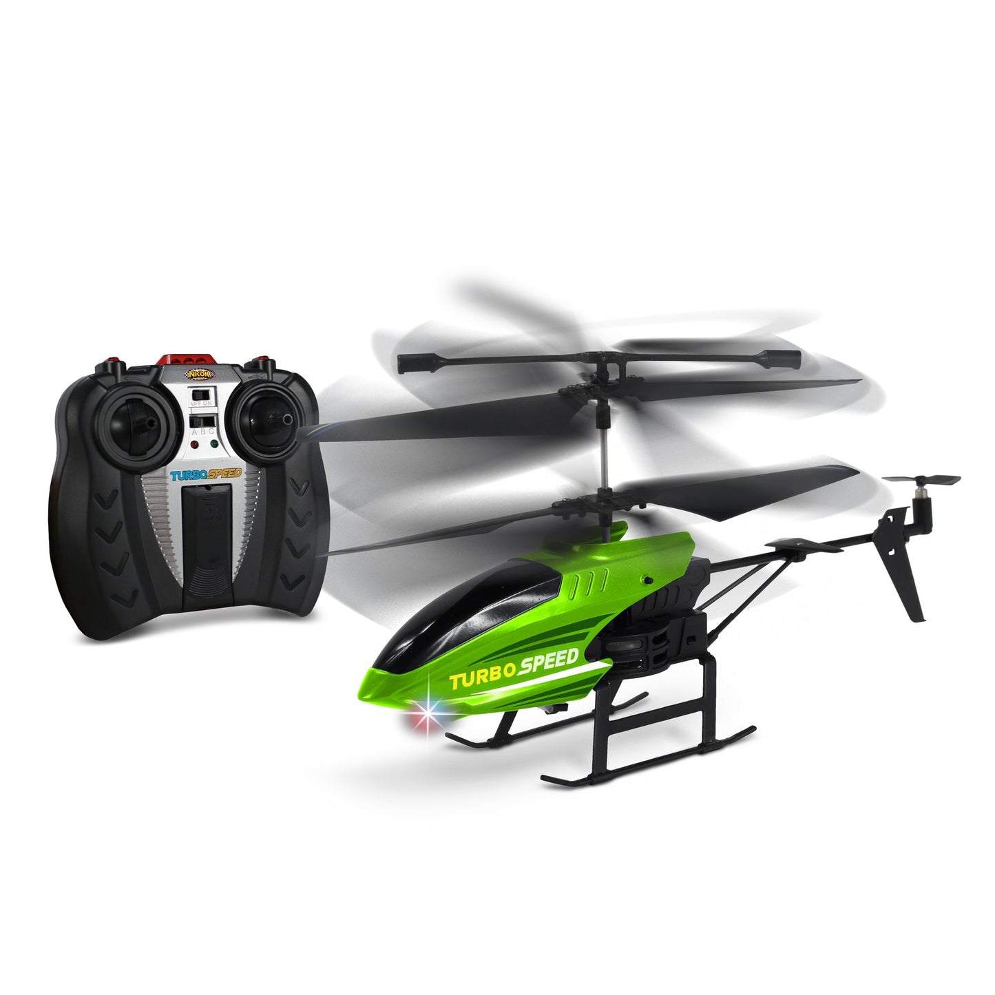 NKOK Air Banditz 3.5CH IR/USB TurboSpeed Metal Gyro Vehicle, 8" - Colors Vary