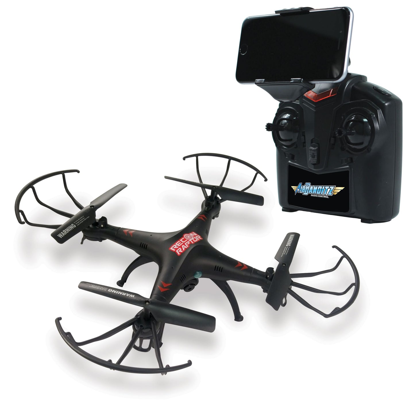 NKOK Air Banditz 2.4GHz Wifi FPV Recon Raptor Remote Control Toy