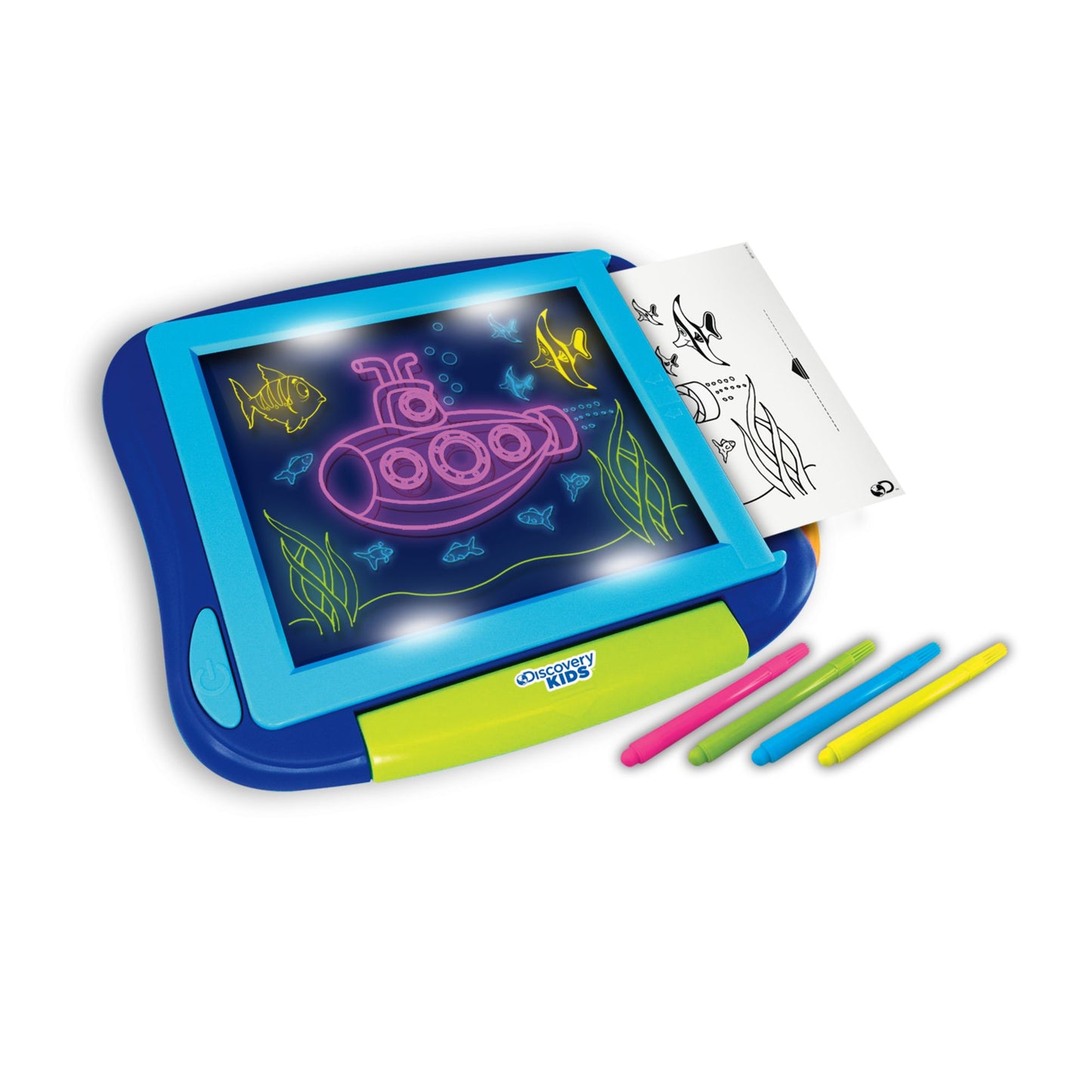 NKOK Discovery Kids Trace N' Draw Glow Board Kit