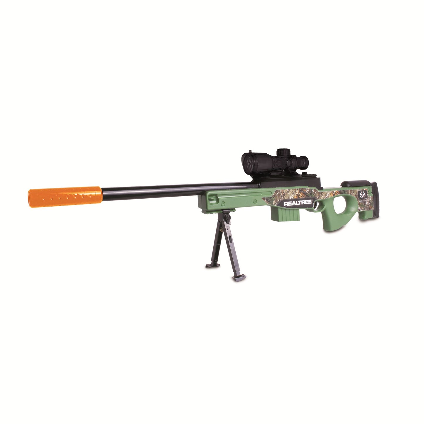 NKOK RealTree¿ Bolt Action Soft Dart Rifle w/ 12 Soft Darts