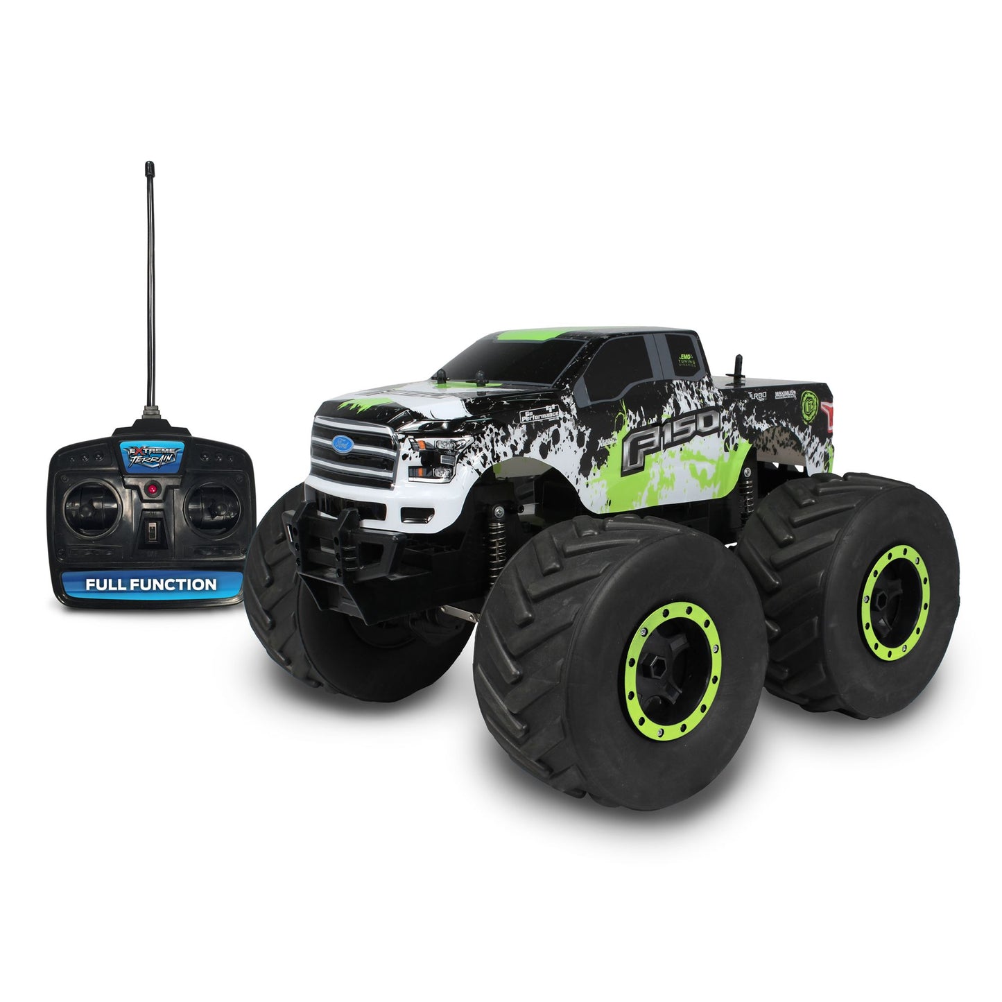 NKOK Mean Machines 1:8 Extreme Terrain RTR RC: 2015 Ford F-150 Vehicle