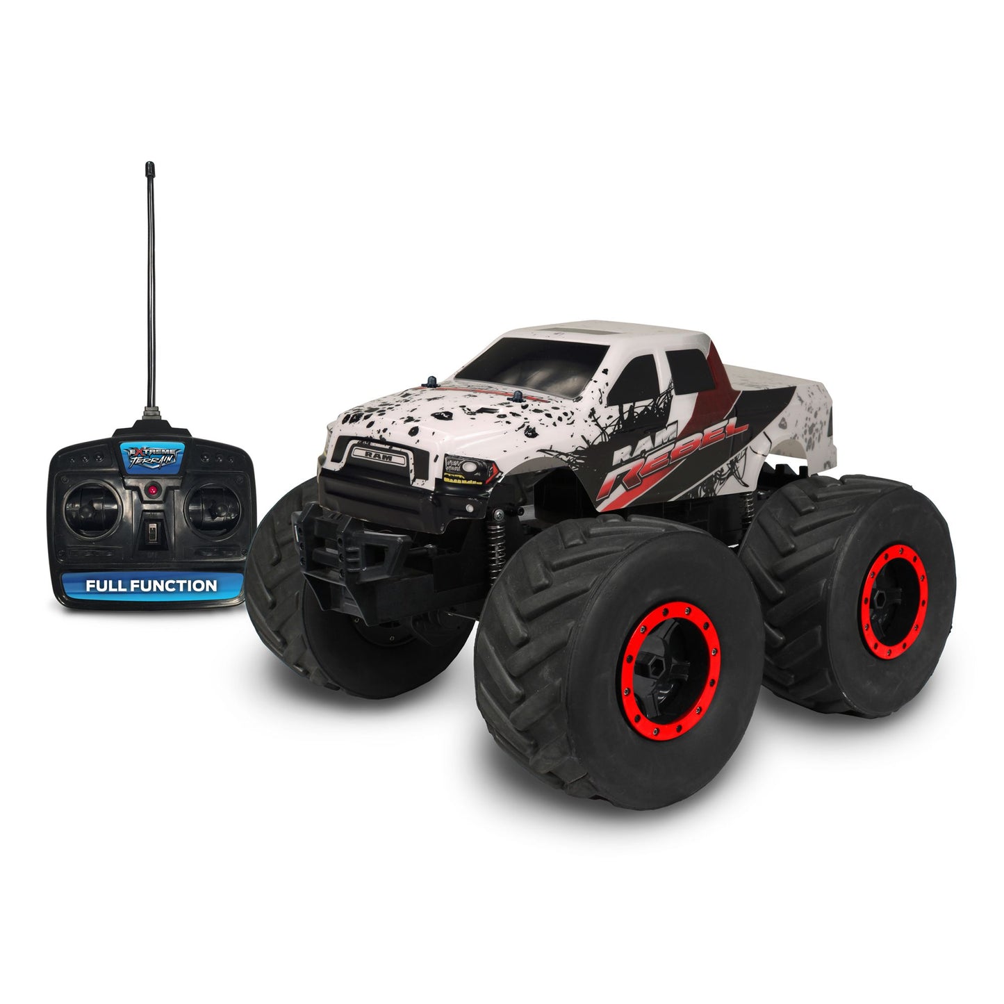 NKOK Mean Machines 1:8 Extreme Terrain RTR: RAM 1500 Rebel Remote Control Toy