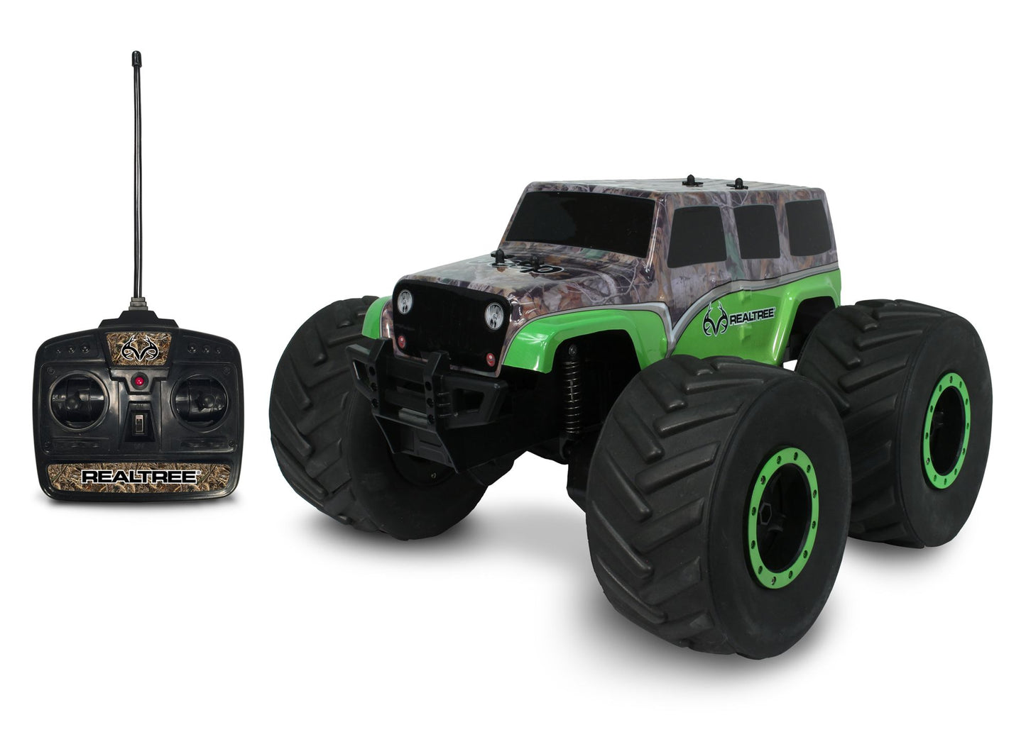 NKOK 1:8 RealTree Extreme Terrain RTR RC Jeep Wrangler Unlimited Remote Control Toy