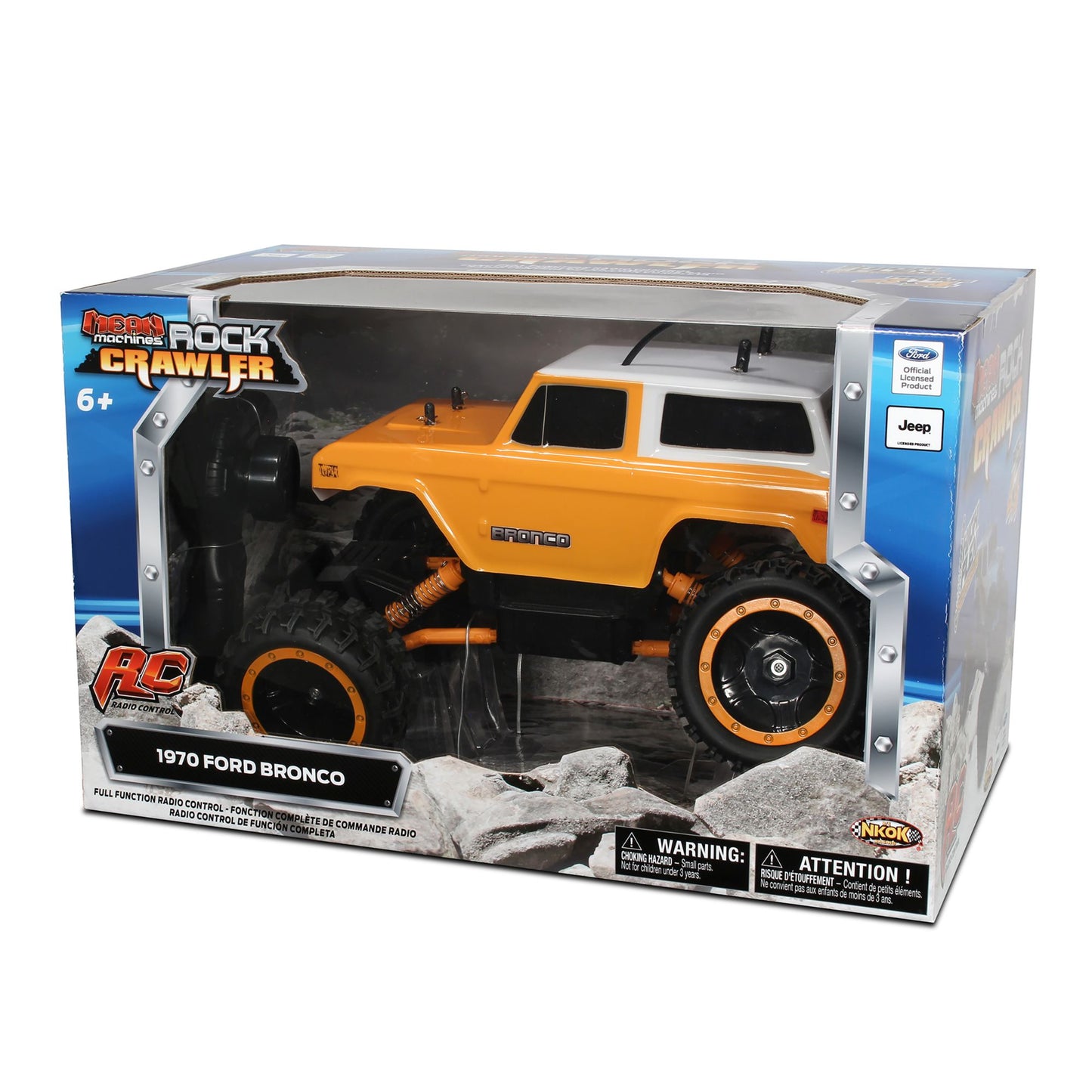 NKOK Mean Machines Rock Crawlers RC '70 Ford Bronco