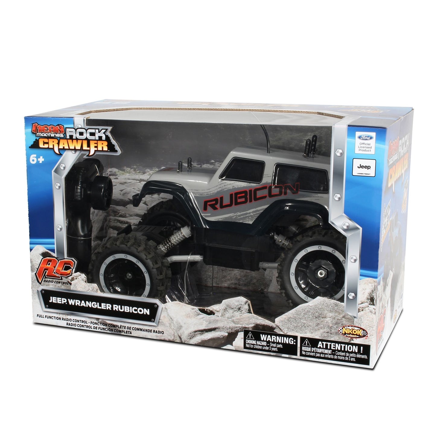 NKOK Mean Machines Rock Crawlers RC Jeep Wrangler