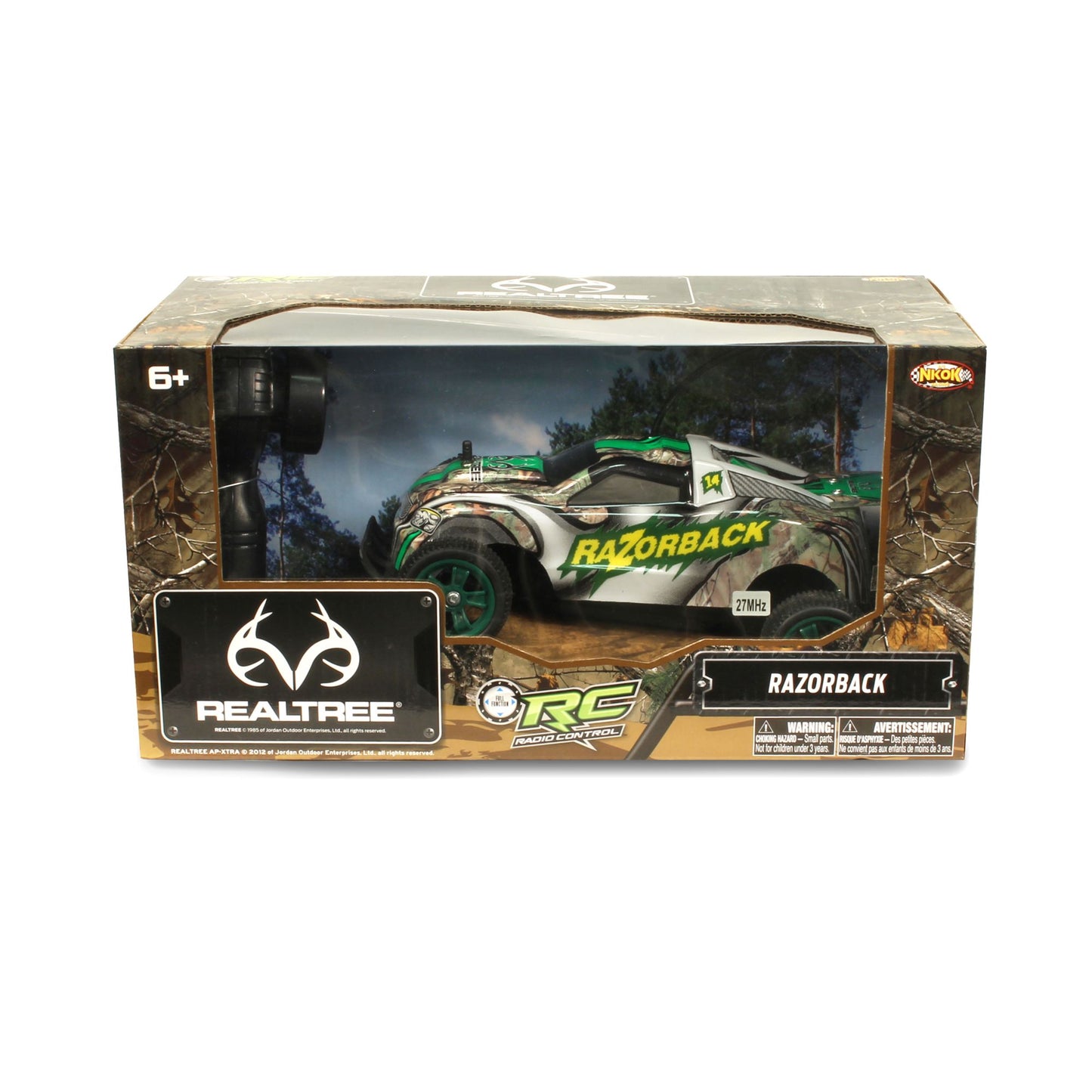 NKOK 1:16 Scale RealTree RC RazorBack Remote Control Toy