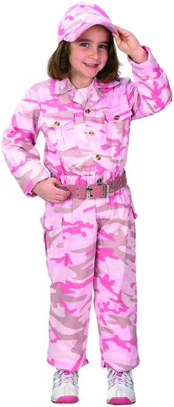 Aeromax CMOP-23 Junior Camouflage Suit with Cap size 2/3 PNK