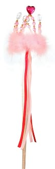 Aeromax WCRN-PI Pink Crown-Shaped Wand