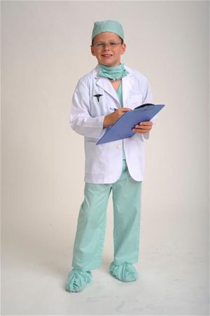 Aeromax PHYG-46 Jr Physician in Green - Size 4-6