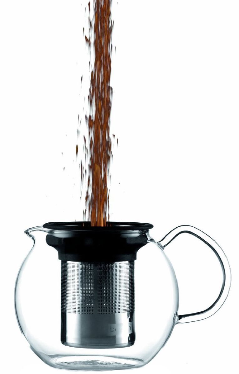 Assam Tea Press with Stainless Steel Filter, 34 oz.