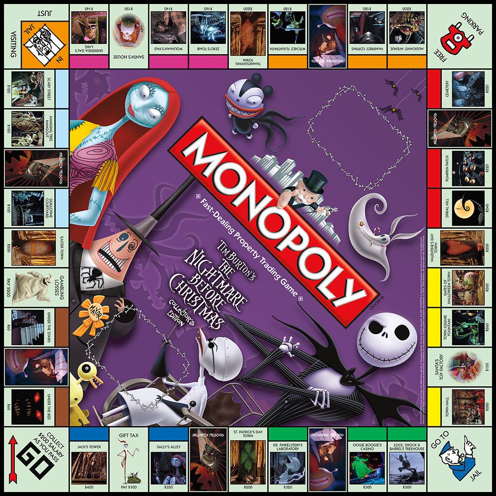 Monopoly Nightmare Before Christmas Edition