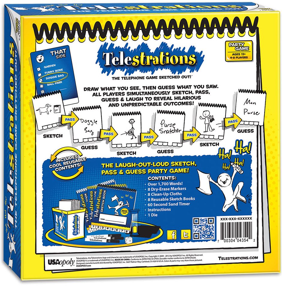 Telestrations Party Game 2010