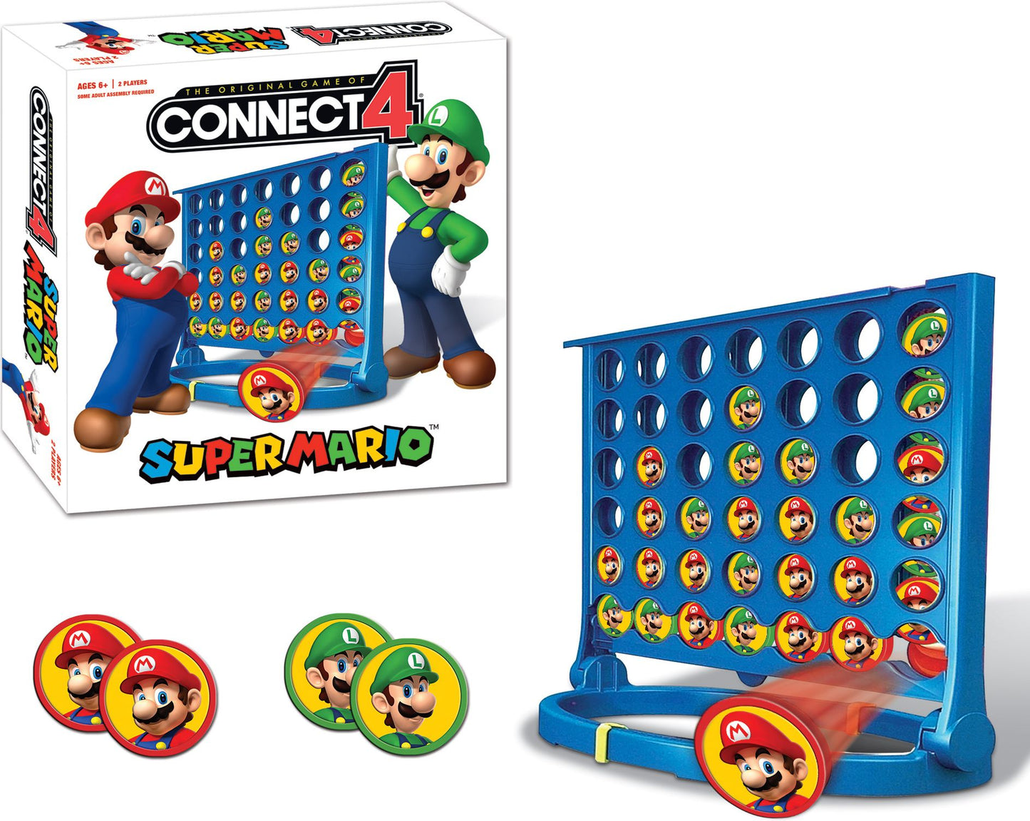 CONNECT 4: Super Mario
