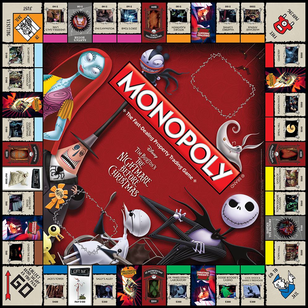 MONOPOLY®: Tim Burton's The Nightmare Before Christmas