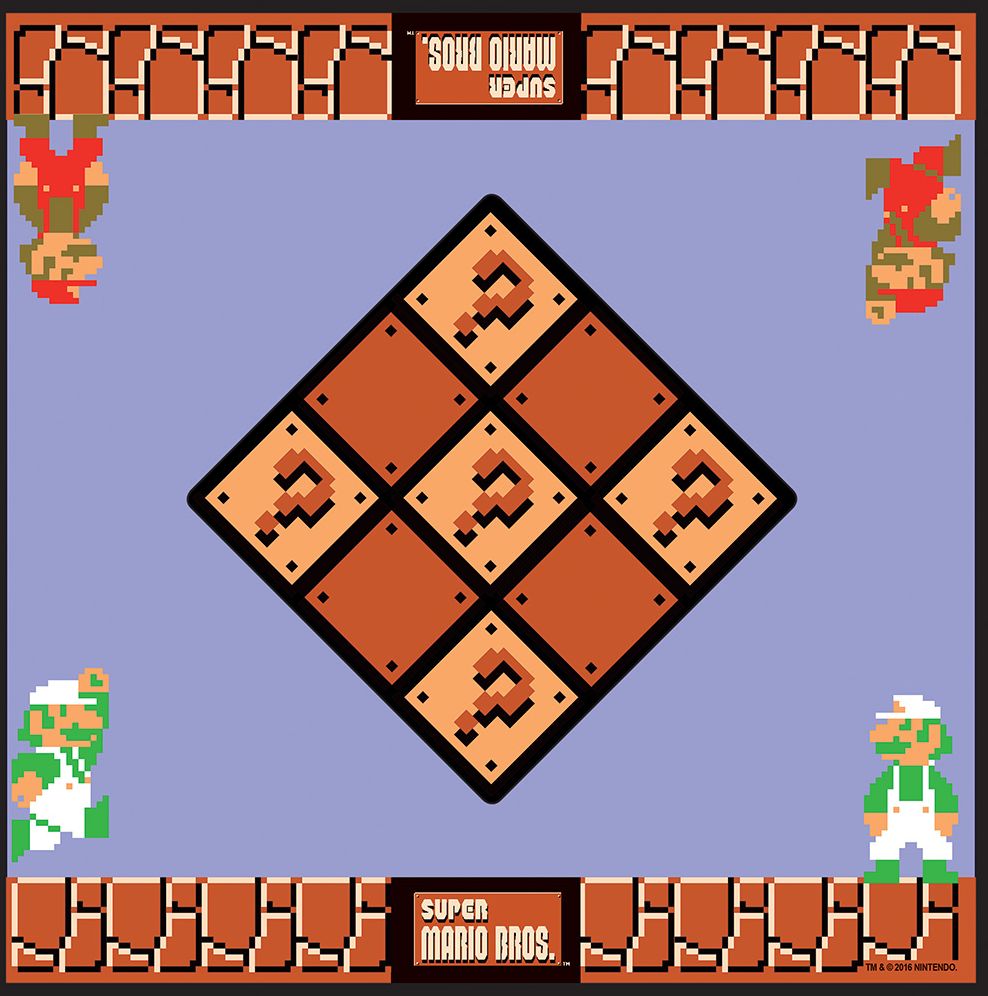 Super Mario Bros. Checkers & Tic-Tac-Toe Collector's Edition