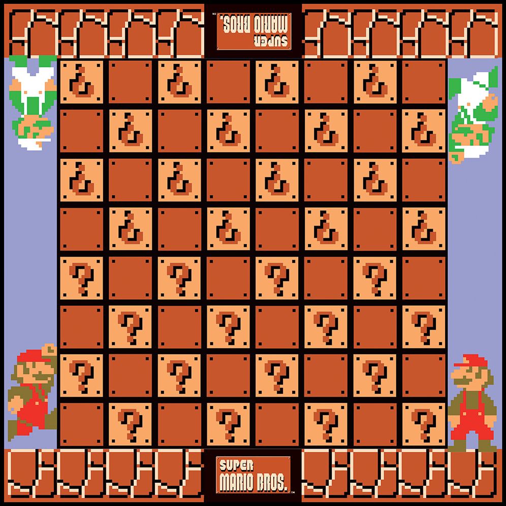 Super Mario Bros. Checkers & Tic-Tac-Toe Collector's Edition