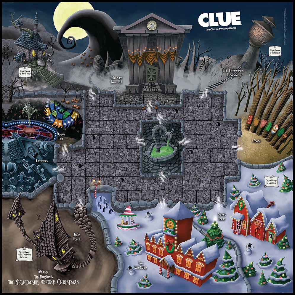 CLUE®: Tim Burton's The Nightmare Before Christmas