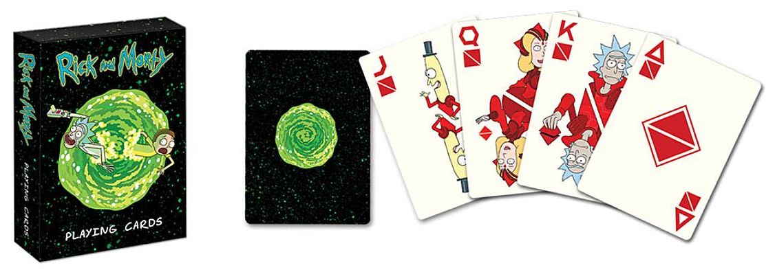 PLAYING CARDS: Rick and Morty