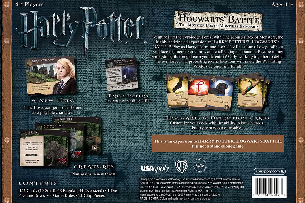 Harry Potter: Hogwarts Batlle: The Monster Box of Monsters Expansion