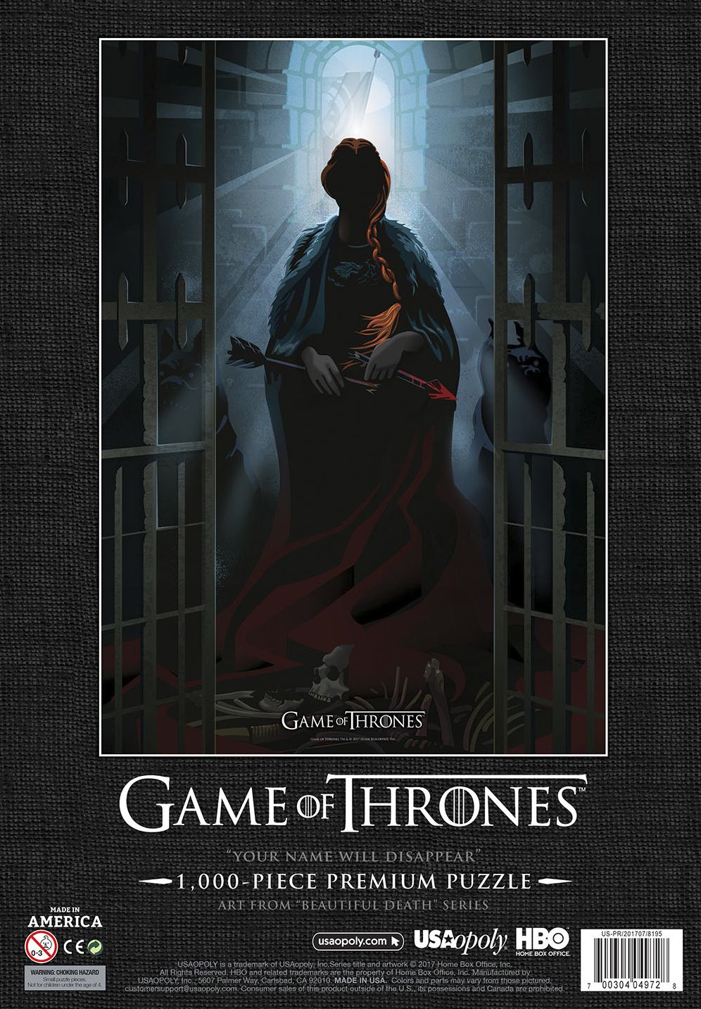 Game of Thrones Your Name Will Disappear PZ BN Exc