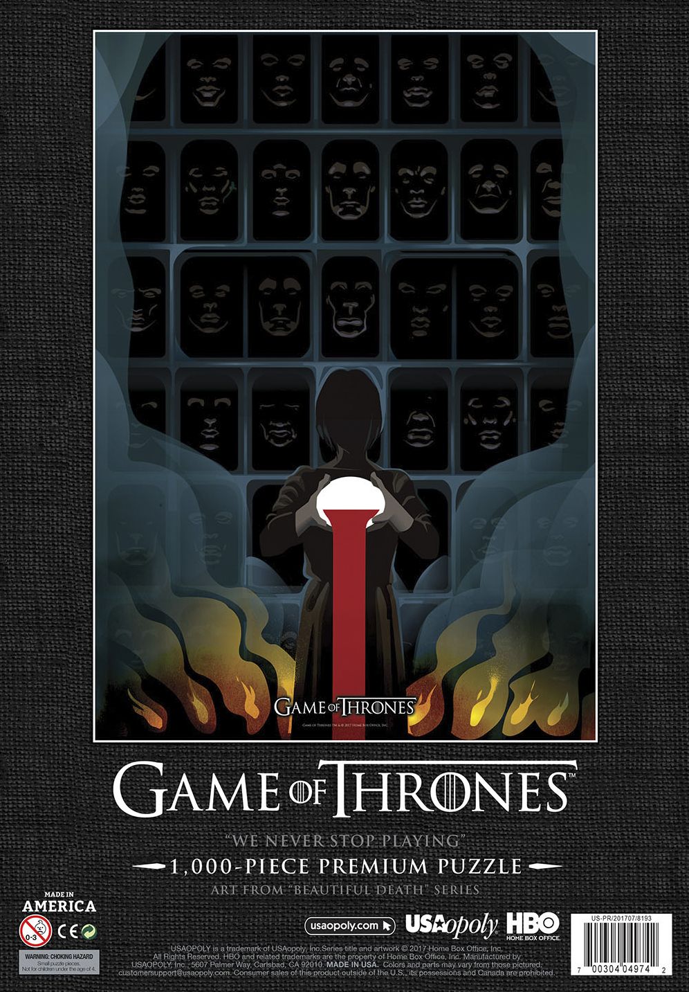 Game of Thrones We Never Stop Playing PZ BN Exc