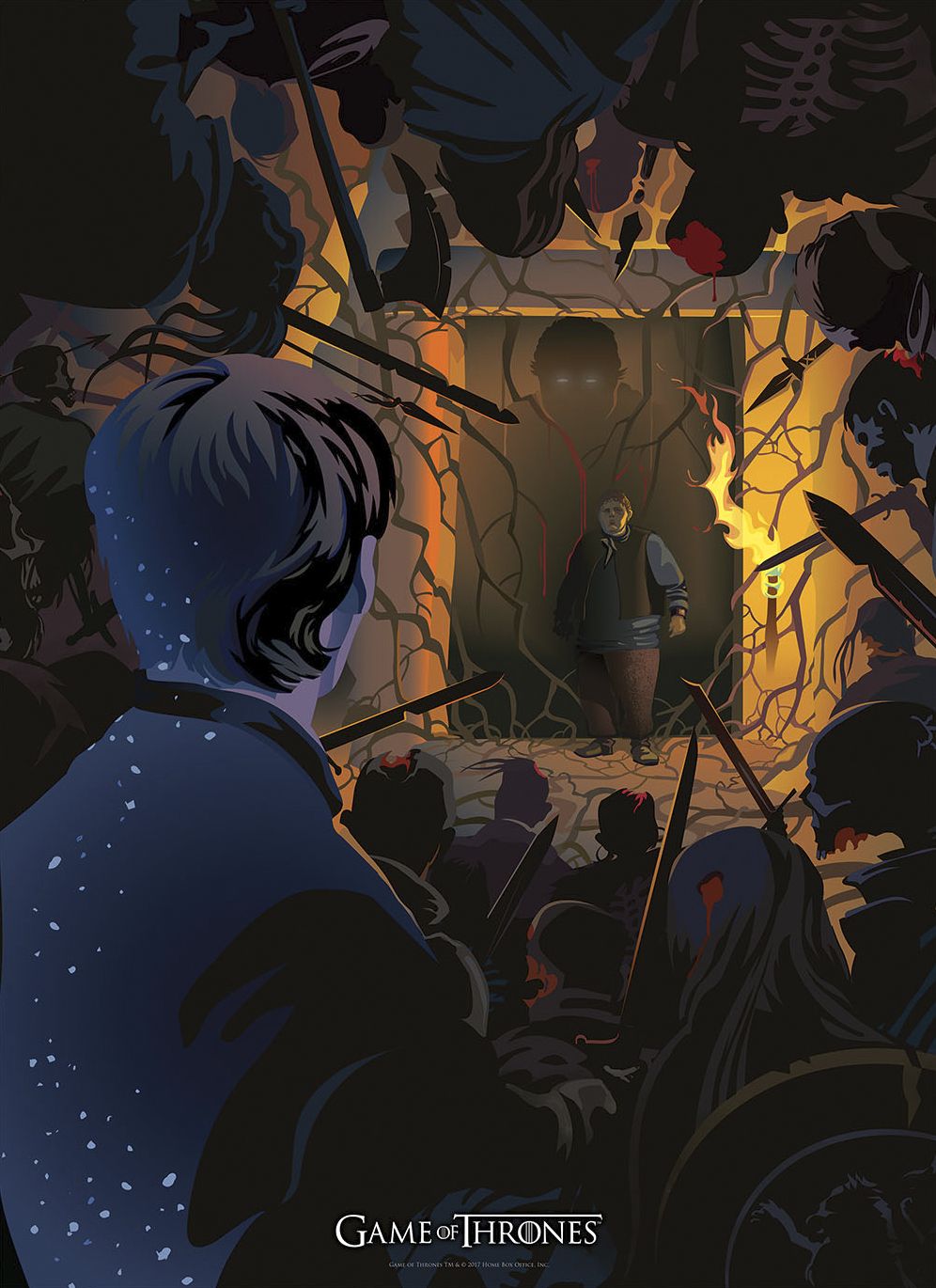 Game of Thrones Hold The Door Puzzle BN Exc