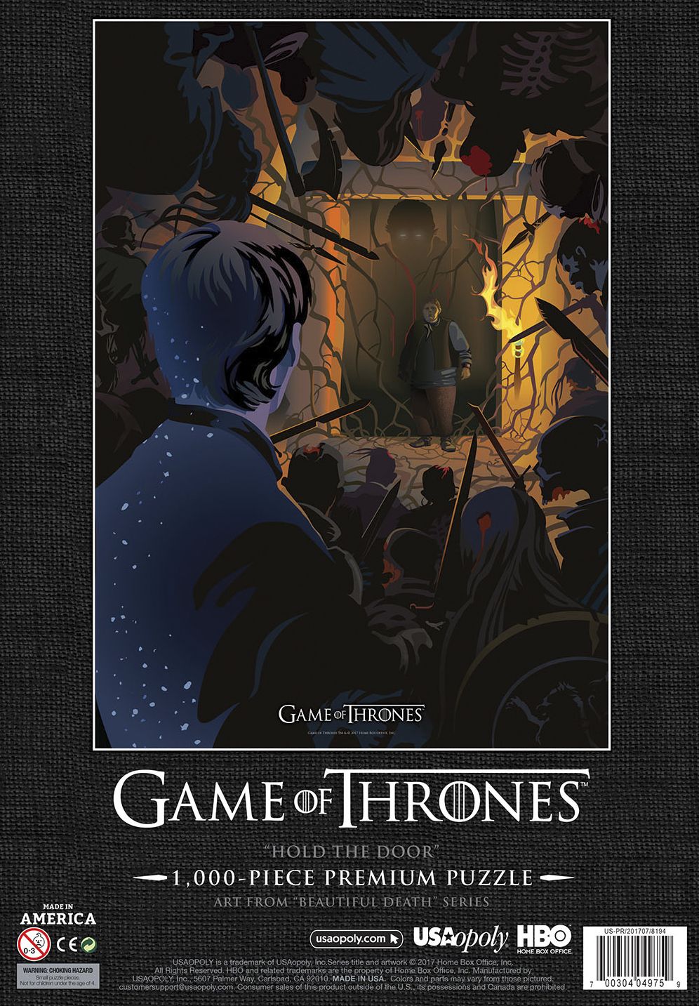 Game of Thrones Hold The Door Puzzle BN Exc