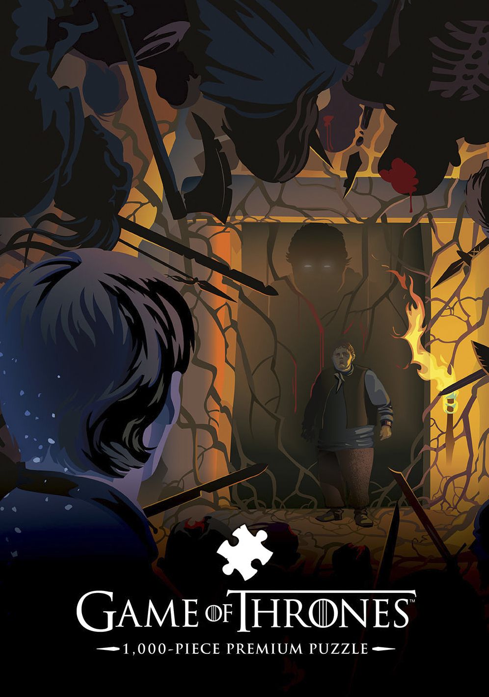 Game of Thrones Hold The Door Puzzle BN Exc